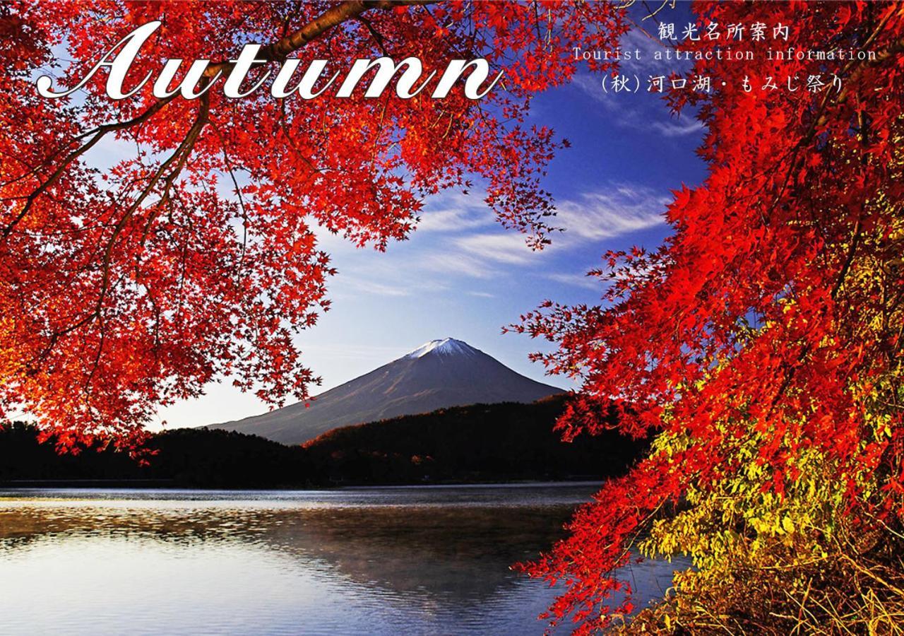 פוג'יקאוואגוצ'יקו Station Villa Plaisir Mt. Fuji מראה חיצוני תמונה