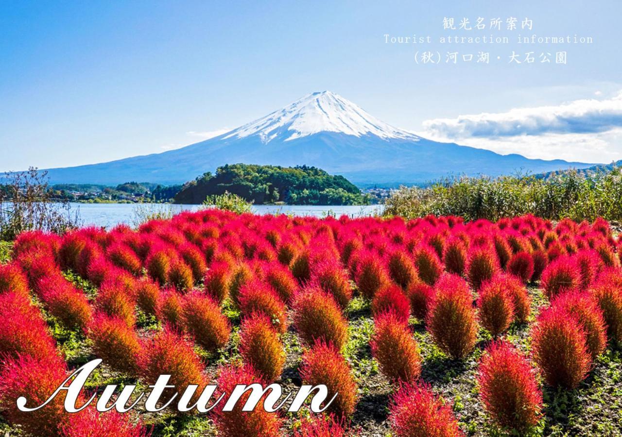 פוג'יקאוואגוצ'יקו Station Villa Plaisir Mt. Fuji מראה חיצוני תמונה